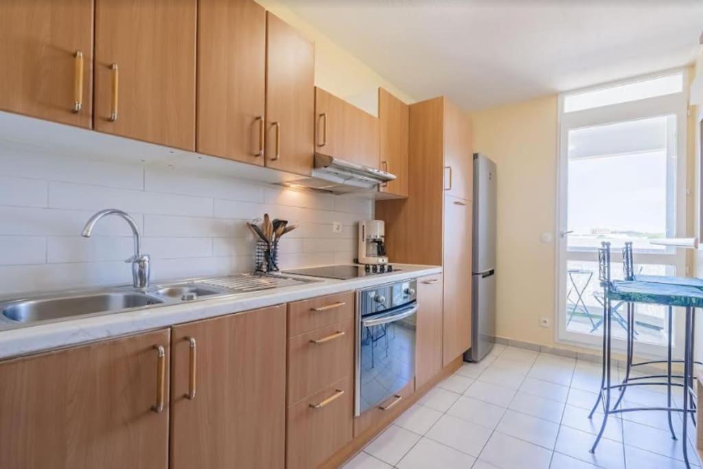 L'Horizon, T3, Terrasse, Pkg, Quartier Antigone Apartment Montpellier Exterior photo
